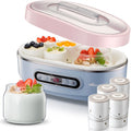Bear Yogurt Makers 2 lot Liner 8 Pcs Porcelain Cup Yogurt Cup Thermoregulator Kitchen Appliance