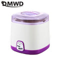 DMWD 1L Electric Yogurt Maker Natto fermentation Machine DIY Stainless Steel Liner Container Full-automatic Kitchen Appliance