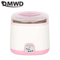 DMWD 1L Electric Yogurt Maker Natto fermentation Machine DIY Stainless Steel Liner Container Full-automatic Kitchen Appliance